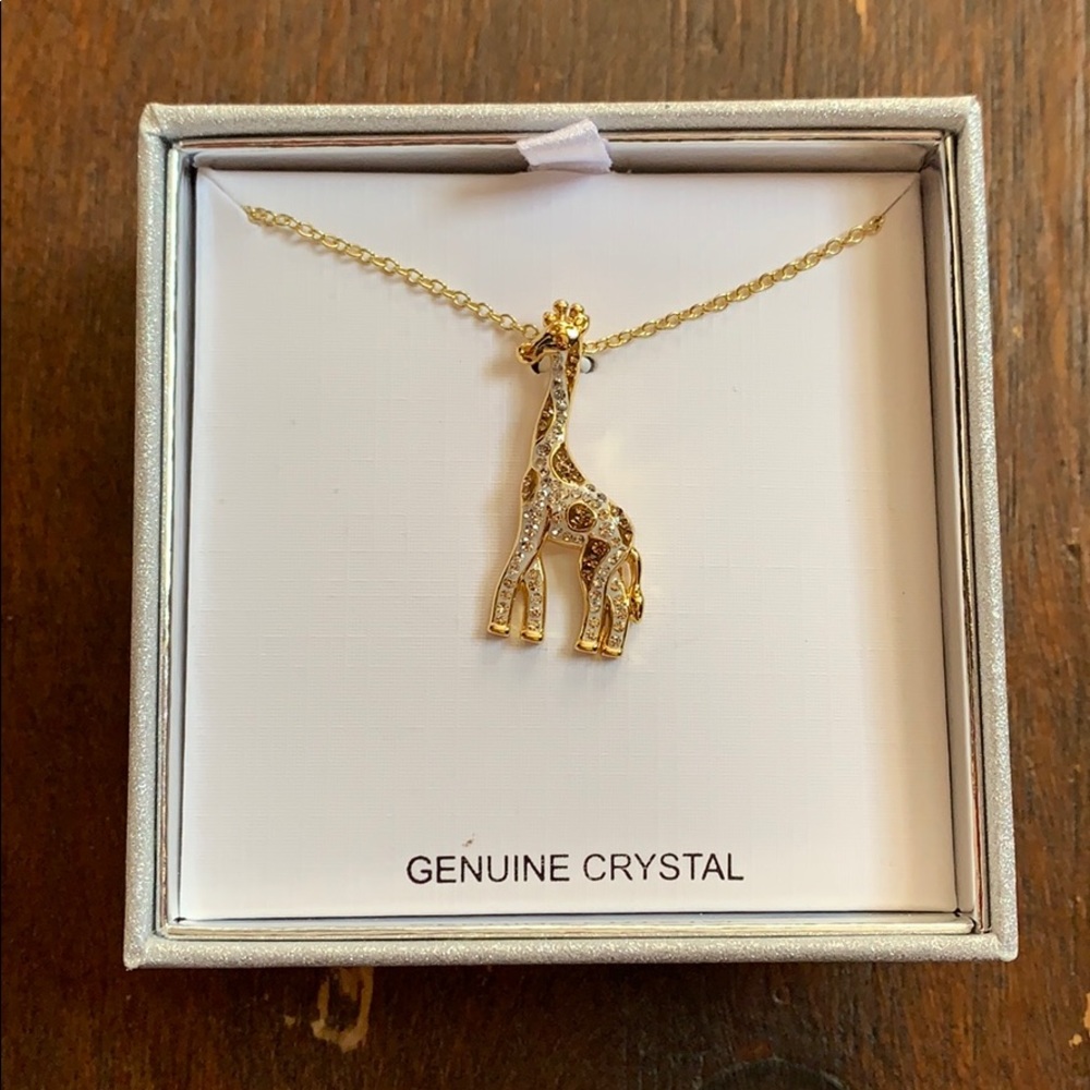 Golden Giraffe necklace